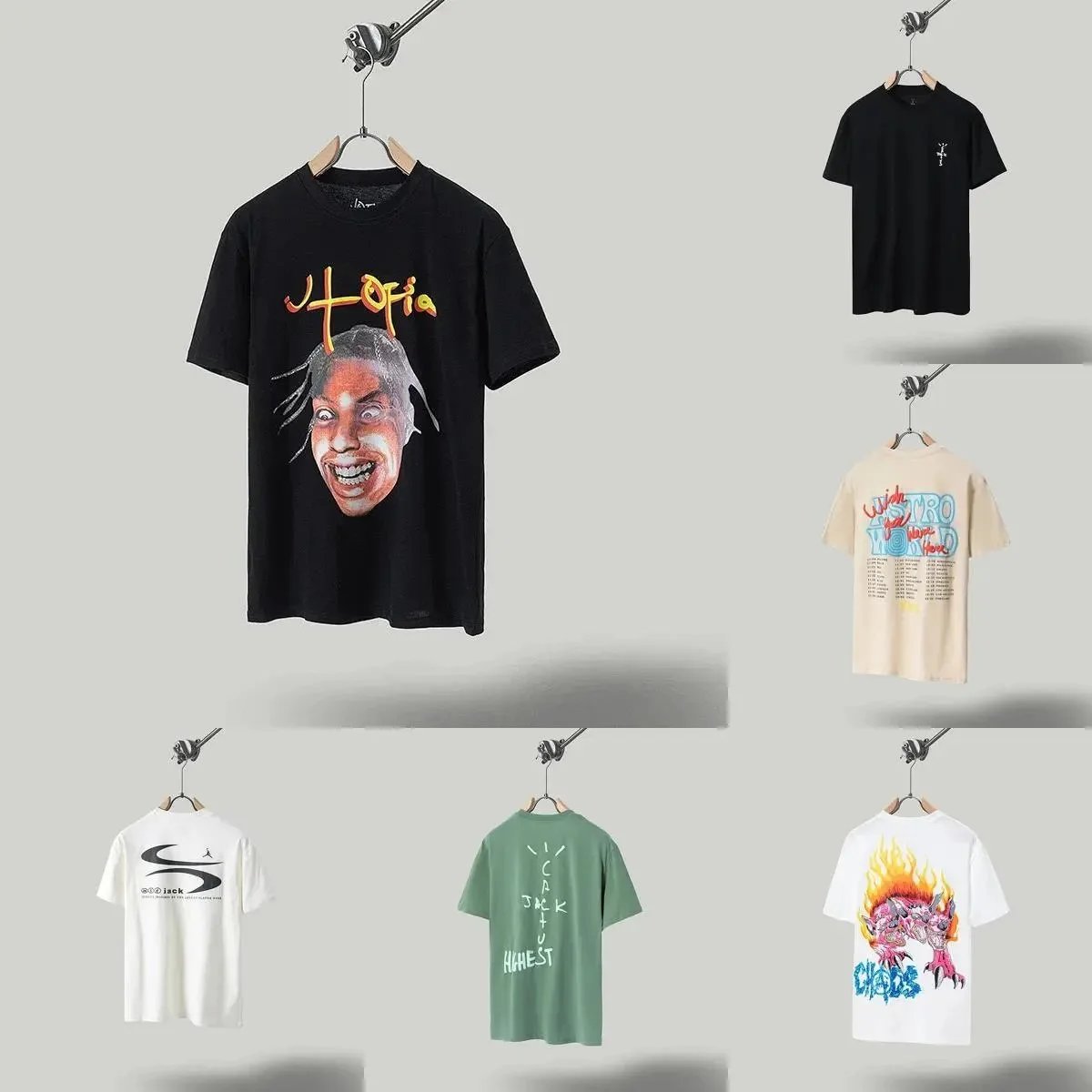 Utopia Graphic T-Shirt Collection for Men and Women