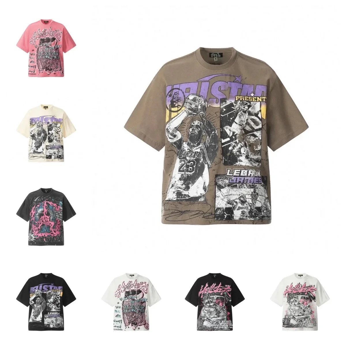LeBron James x Stussy Collaborative T-Shirt Collection