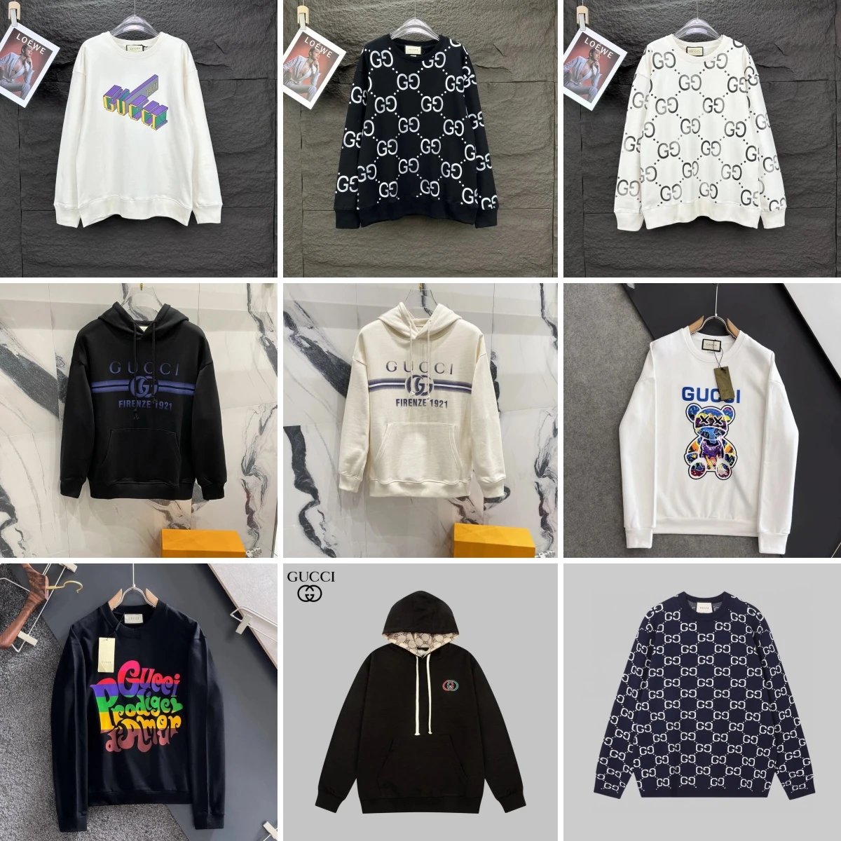 Gucci Hoodies and Sweatshirts for Men and Women