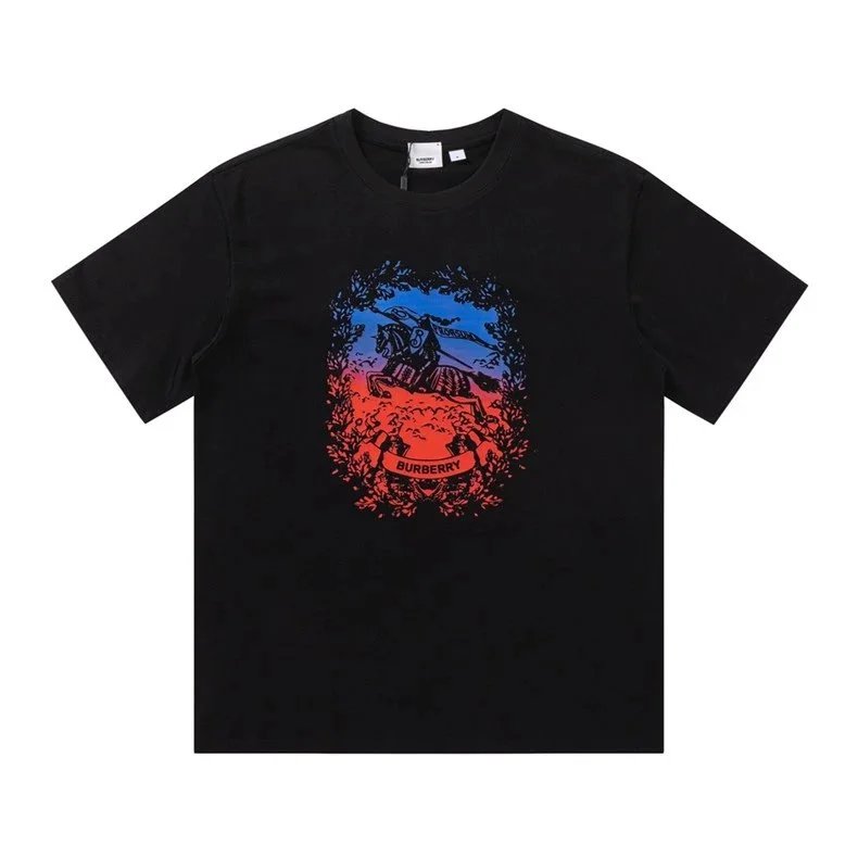 Burberry Printed Logo T-Shirt Black