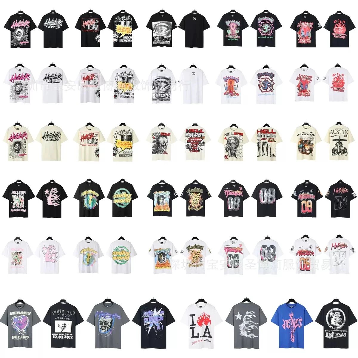 Hellstar T-Shirts Collection - Streetwear Graphic Tees for Men