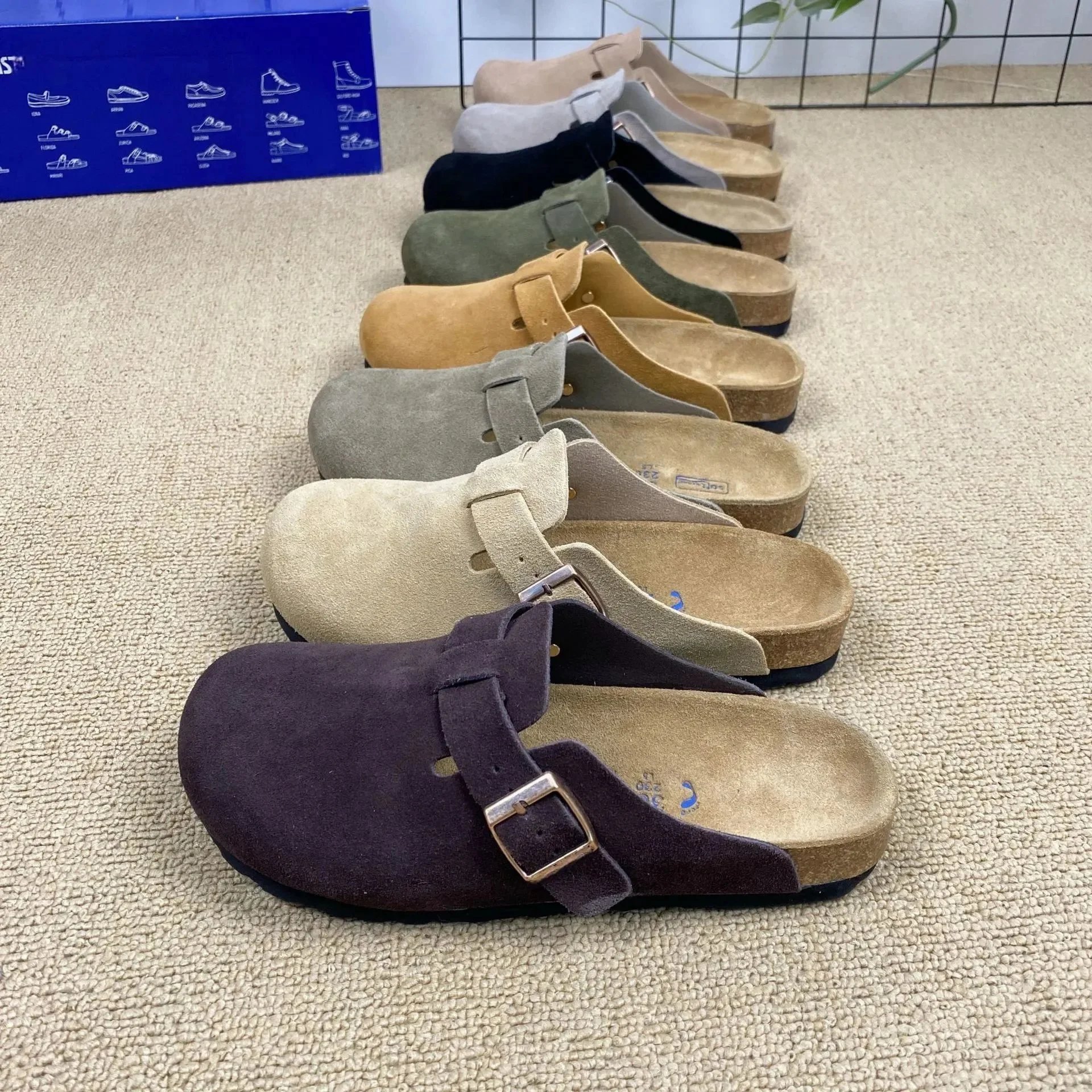 Birkenstock Classic Clogs for Men and Women - Comfortable Suede Mules