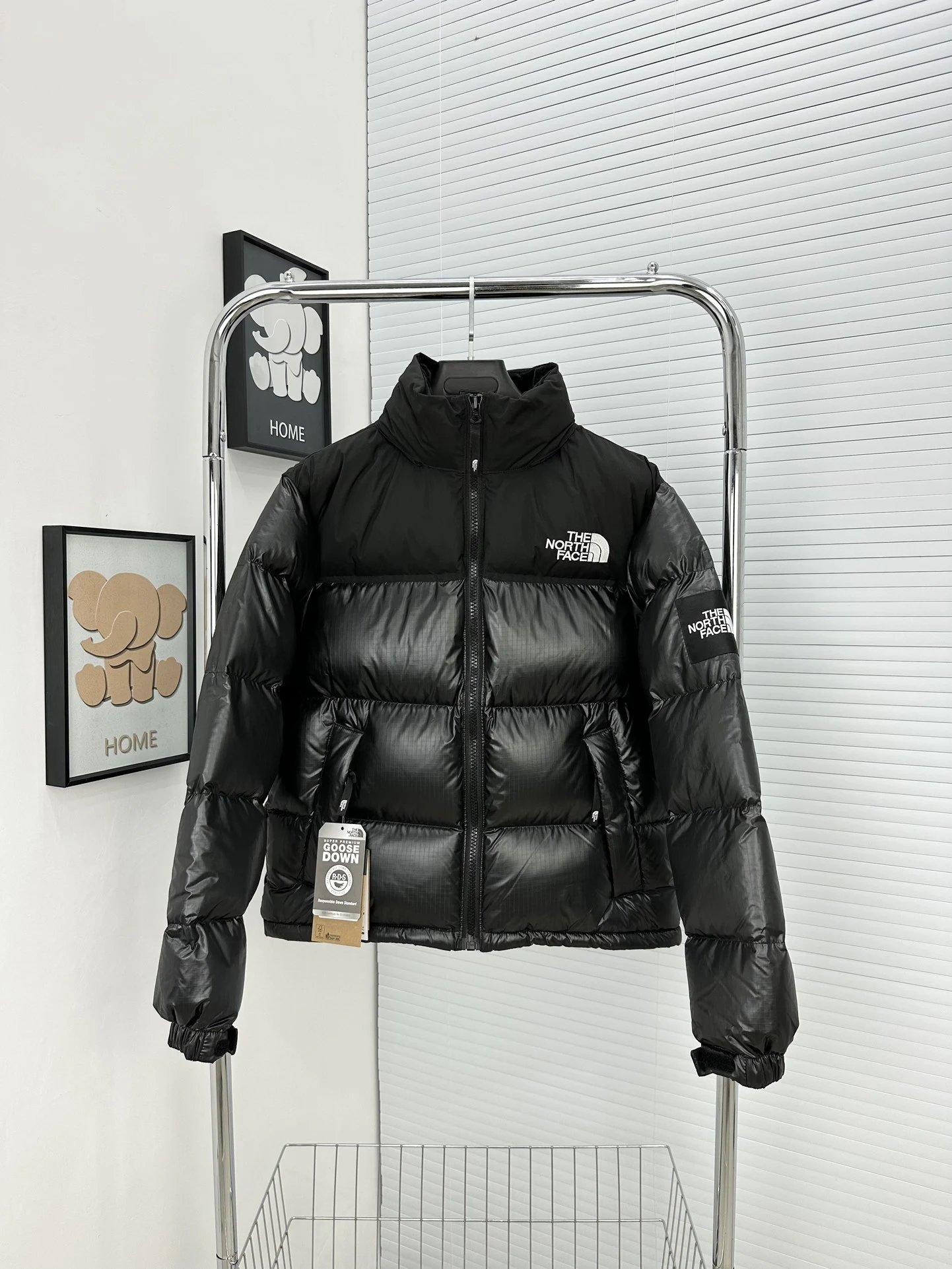 The North Face Black Down Jacket for Women Winter Warm Puffer Coat