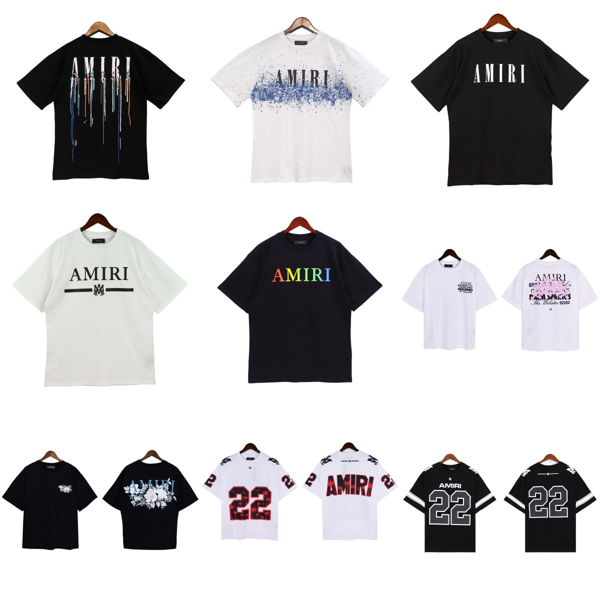 AMIRI T-Shirts Collection - Premium Streetwear Fashion