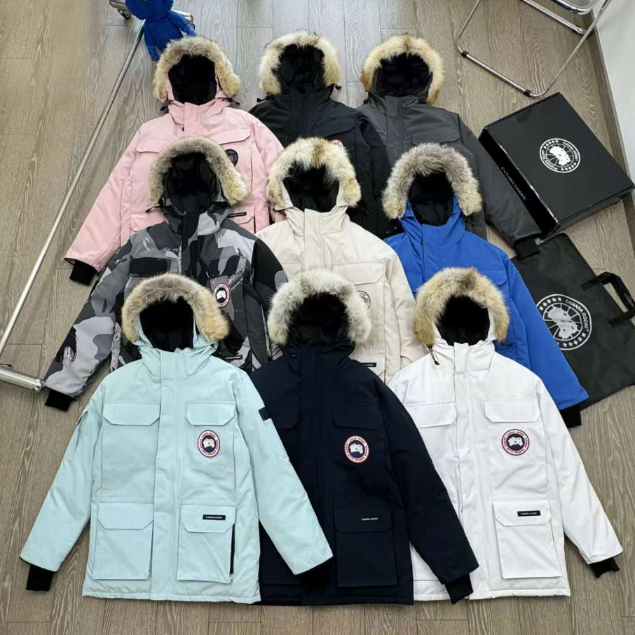 Canada Goose Winter Parka Jacket with Fur Hood
