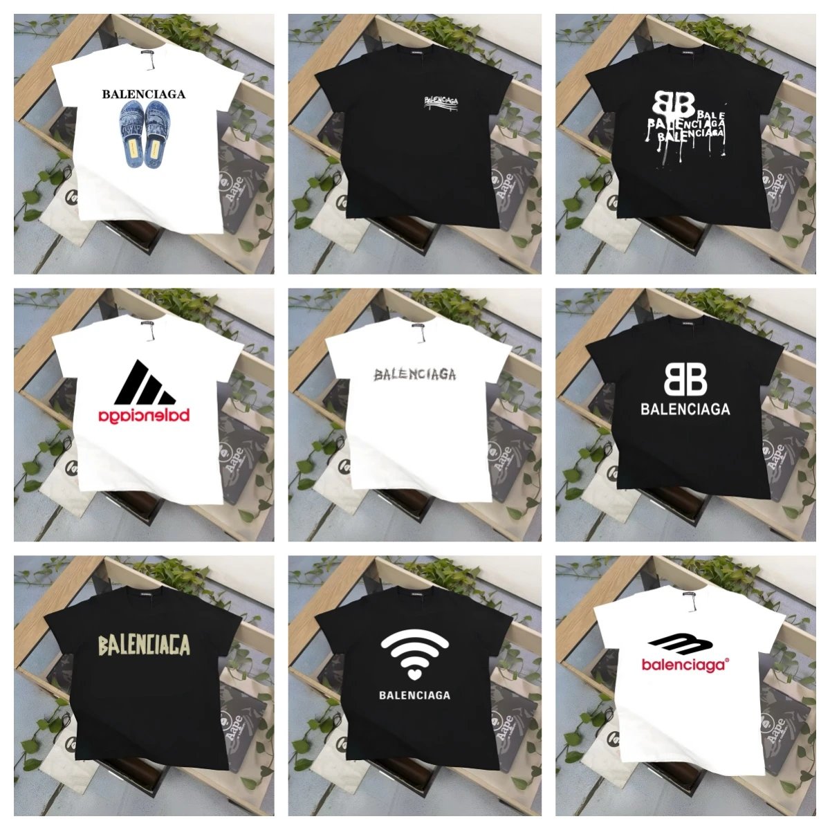 Balenciaga T-Shirts for Men and Women - Fashion Streetwear Design