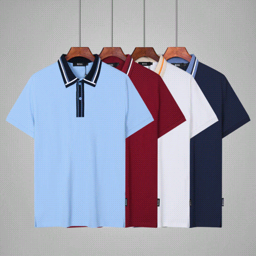 Men's Classic Cotton Polo Shirt Short Sleeve Casual Wear
