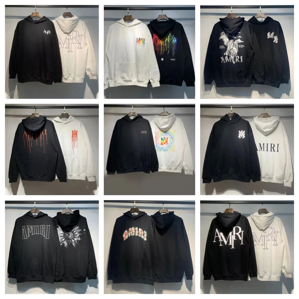 AMIRI Hoodies for Men and Women - Streetwear Fashion Sweatshirts