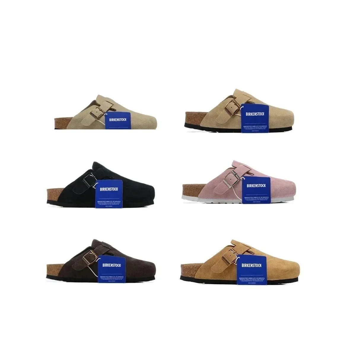 Birkenstock Arizona Sandals Men Women Comfortable Cork Footbed Slip On Shoes