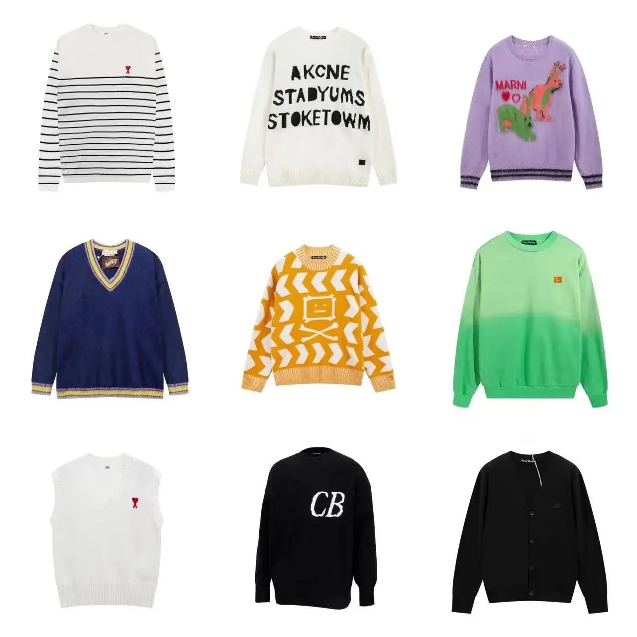 Acne Studios Knitwear Collection - Stylish Sweaters and Cardigans