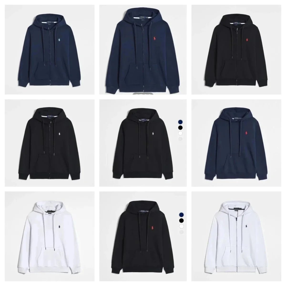 Polo Ralph Lauren Men's Full Zip Hoodie Sweatshirt
