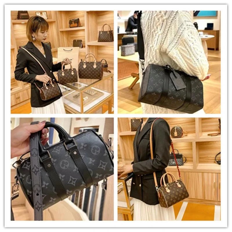 LV Monogram Canvas Shoulder Bag Women's Fashion Handbag