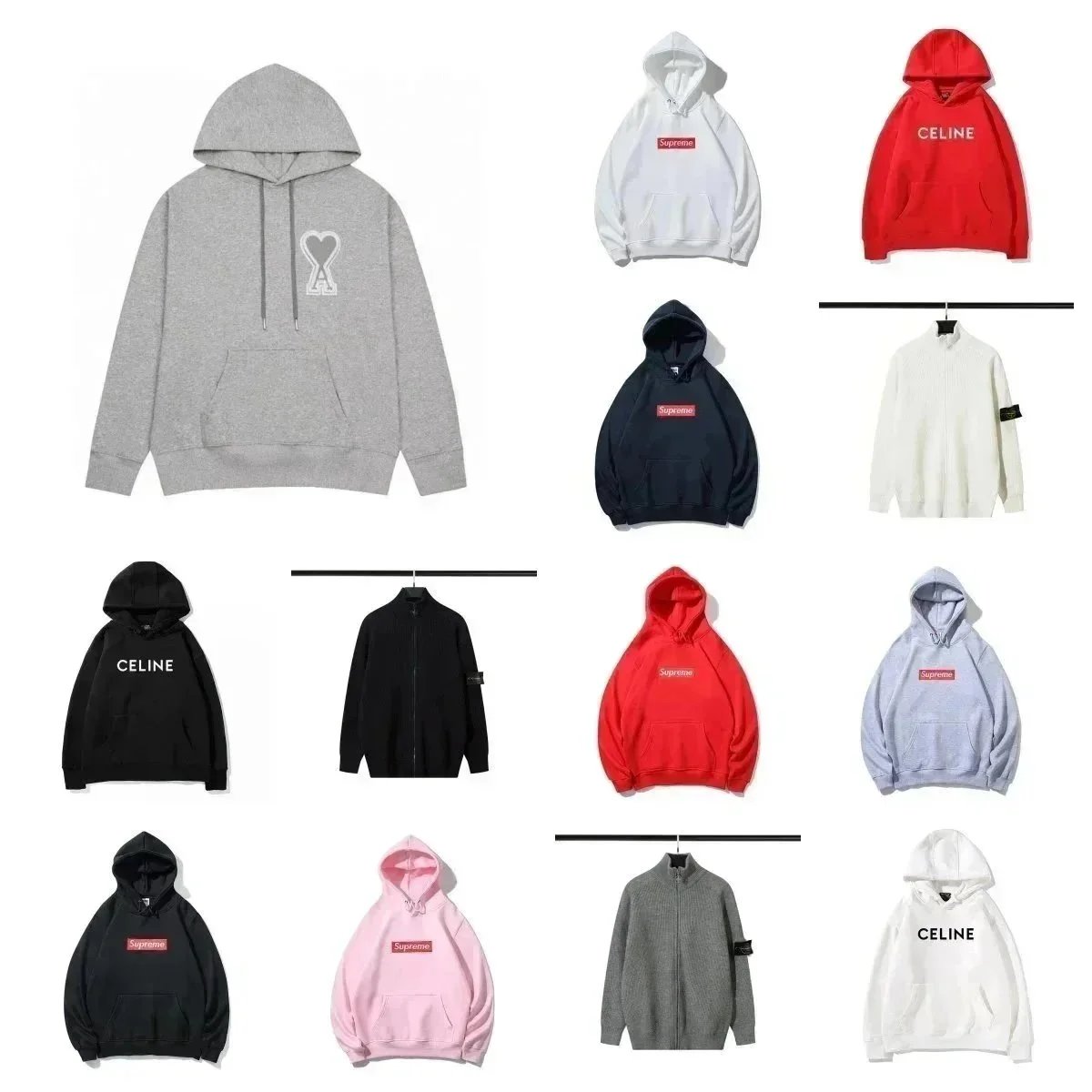 Supreme Hoodies & Sweatshirts - Classic Box Logo Design