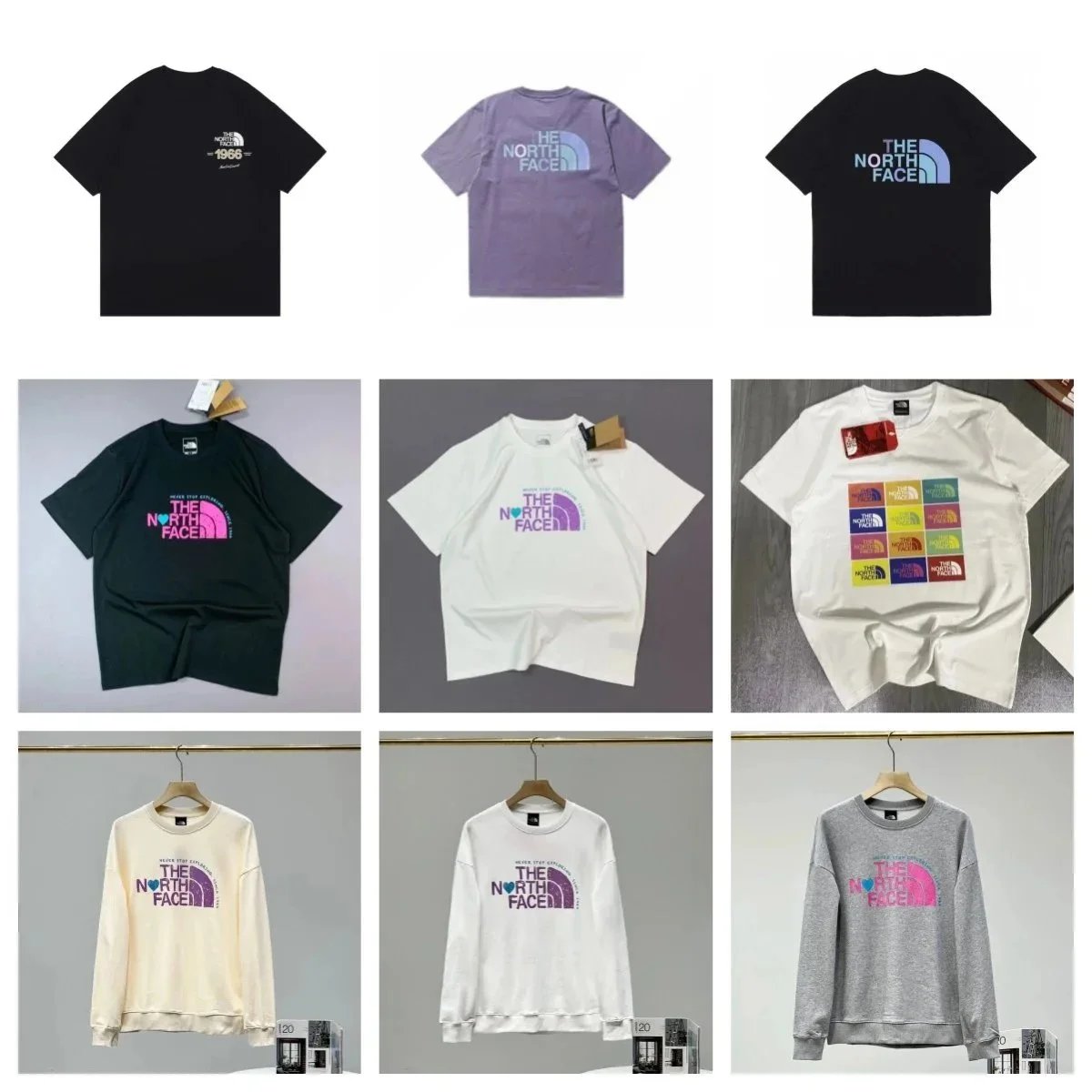 The North Face T-Shirts and Sweatshirts Collection