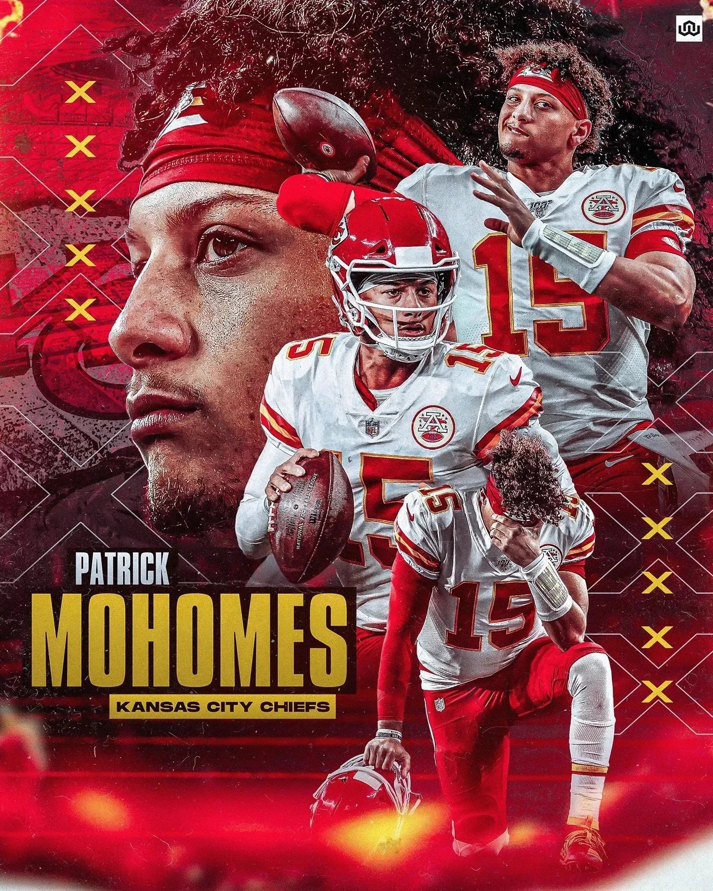 Patrick Mahomes Kansas City Chiefs NFL Football Jersey