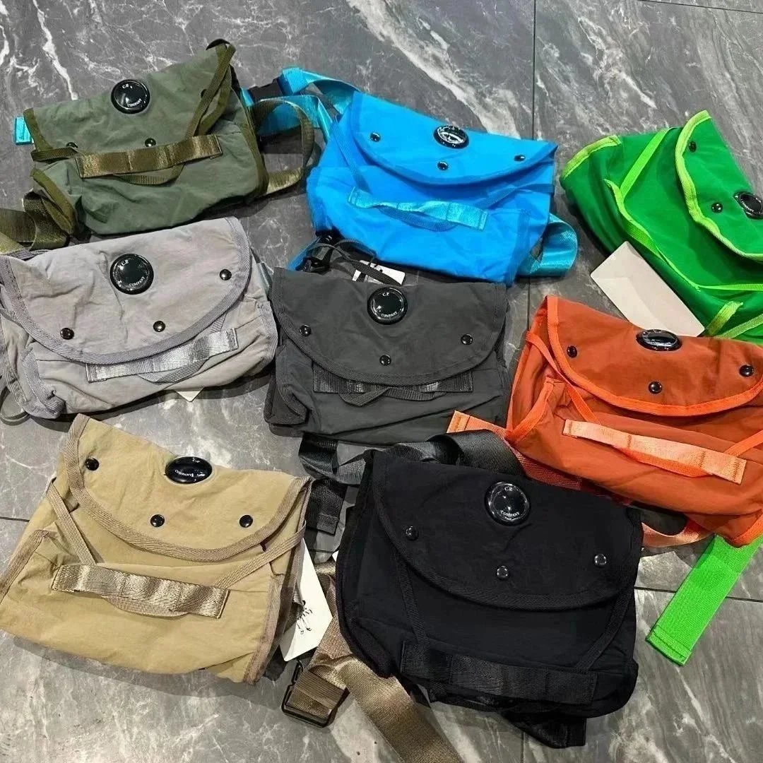 C.P. Company Messenger Bag Unisex Street Style Crossbody Bag