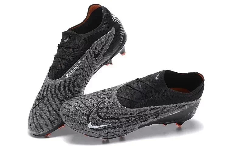 Nike Phantom GT Elite FG Soccer Cleats Black Grey