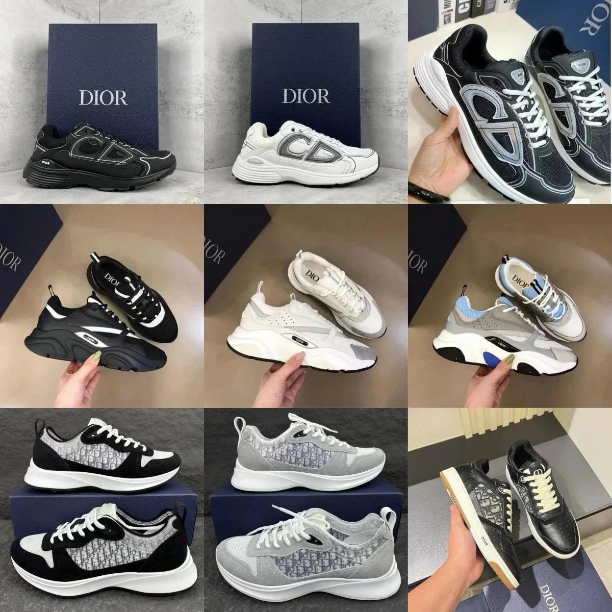 Dior Sneakers for Men and Women - Luxury Fashion Sport Shoes
