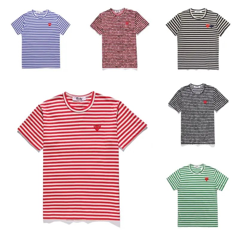 Striped Cotton T-Shirt for Men and Women