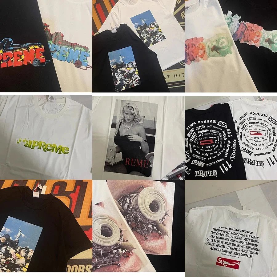 Supreme T-Shirts Collection - Limited Edition Streetwear Designs