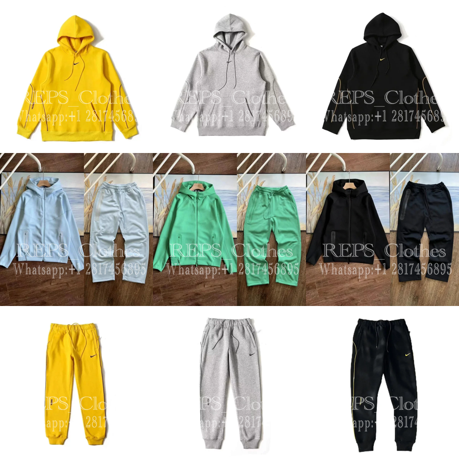 Nike Hoodie and Sweatpants Set for Men Women Casual Sportswear