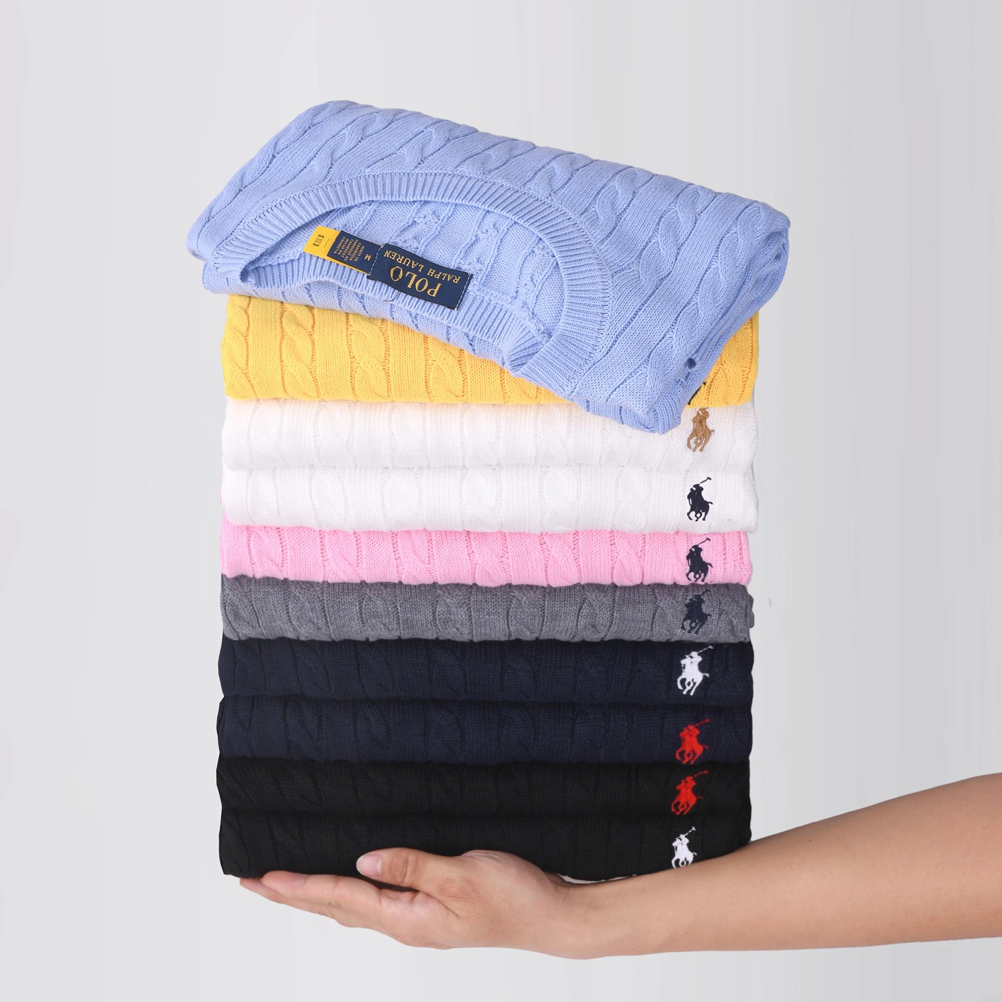Polo Ralph Lauren Cable Knit Sweaters for Men and Women