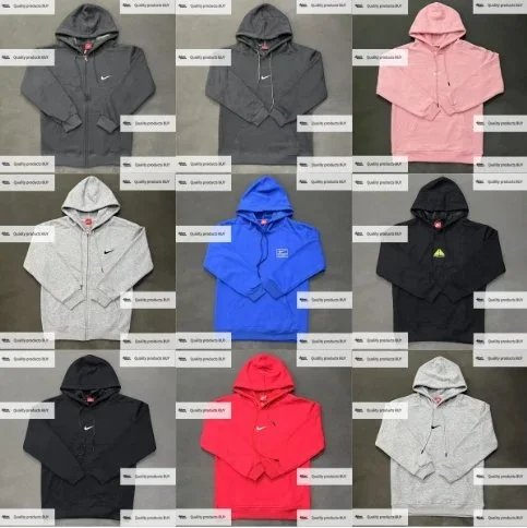 Nike Hoodie Sweatshirt Men's Full Zip Hooded Jacket Sportswear