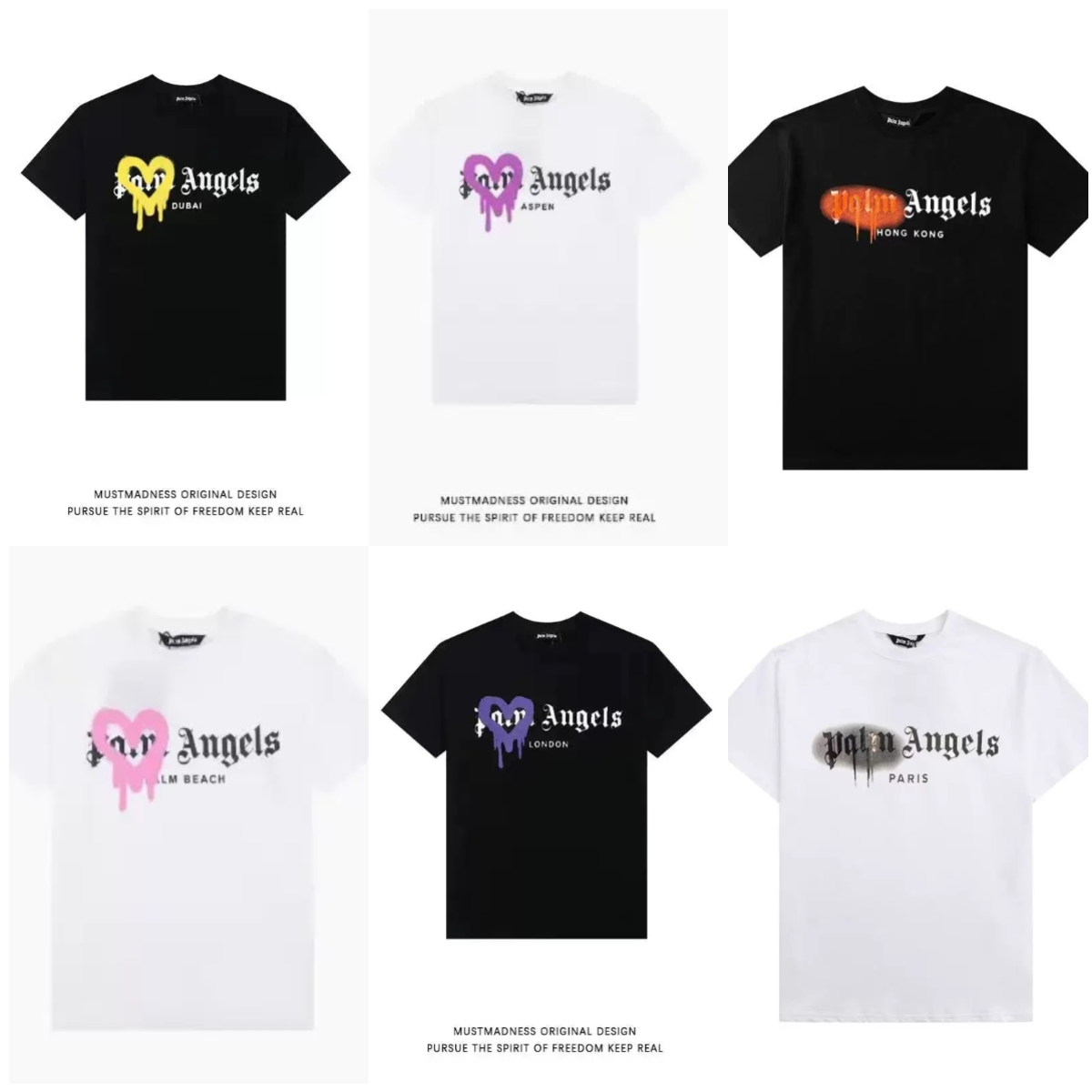Palm Angels City Edition T-Shirt Collection