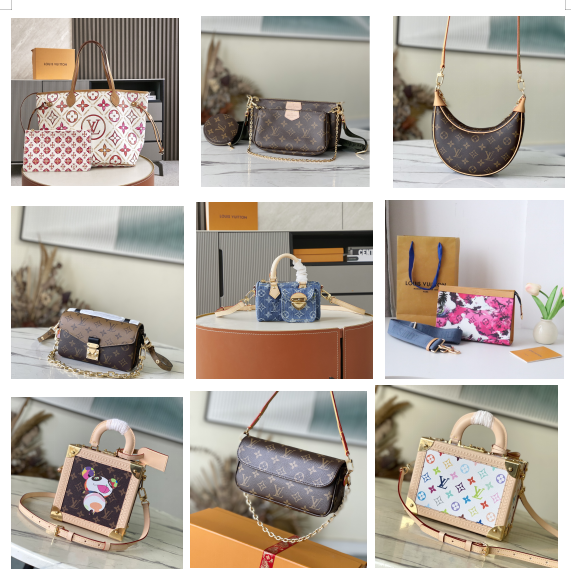 Louis Vuitton Monogram Shoulder Bags and Handbags Collection