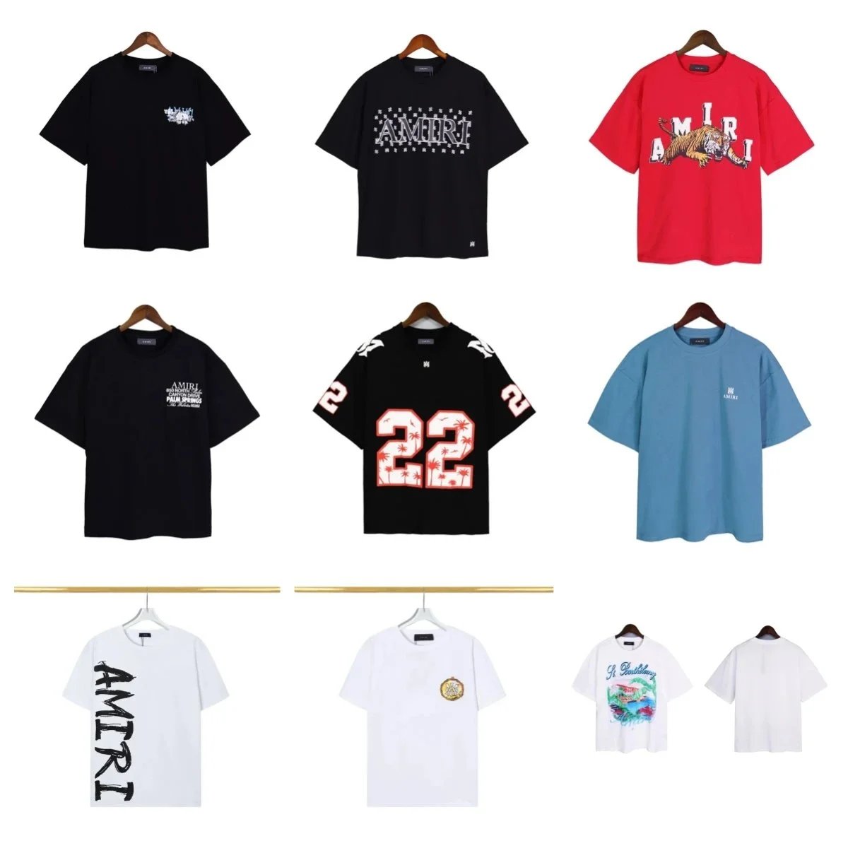 AMIRI T-Shirts Collection - Premium Streetwear Tees for Men