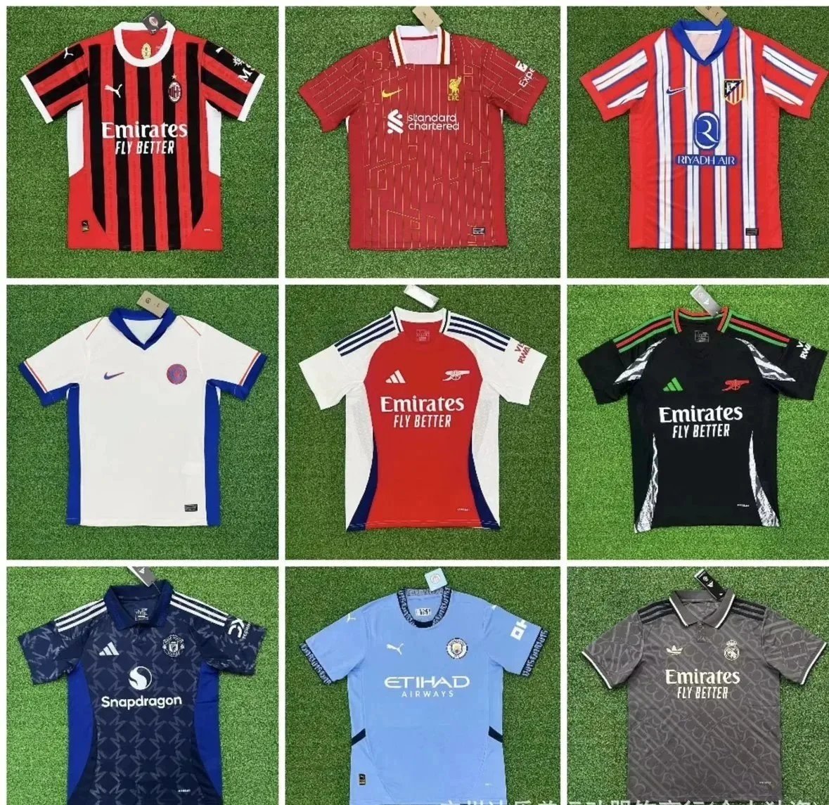 Official Football Club Jerseys for Men and Kids - 2023-2024 Season