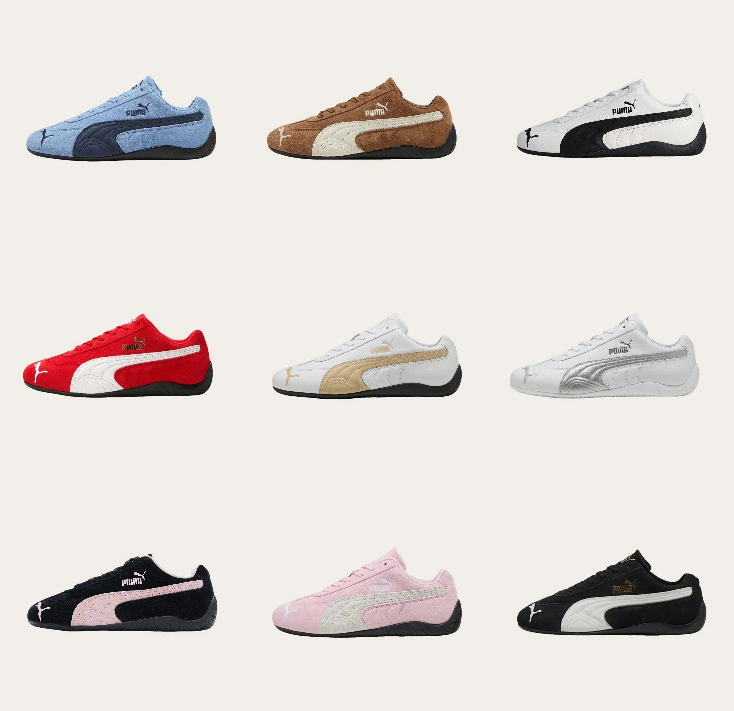 Puma Speed Cat Sneakers - Classic Retro Running Shoes for Men and Women