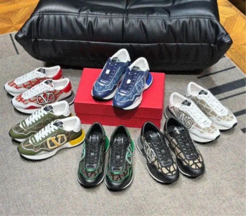 Valentino Garavani VLTN Sneakers Men Women Fashion Sport Shoes