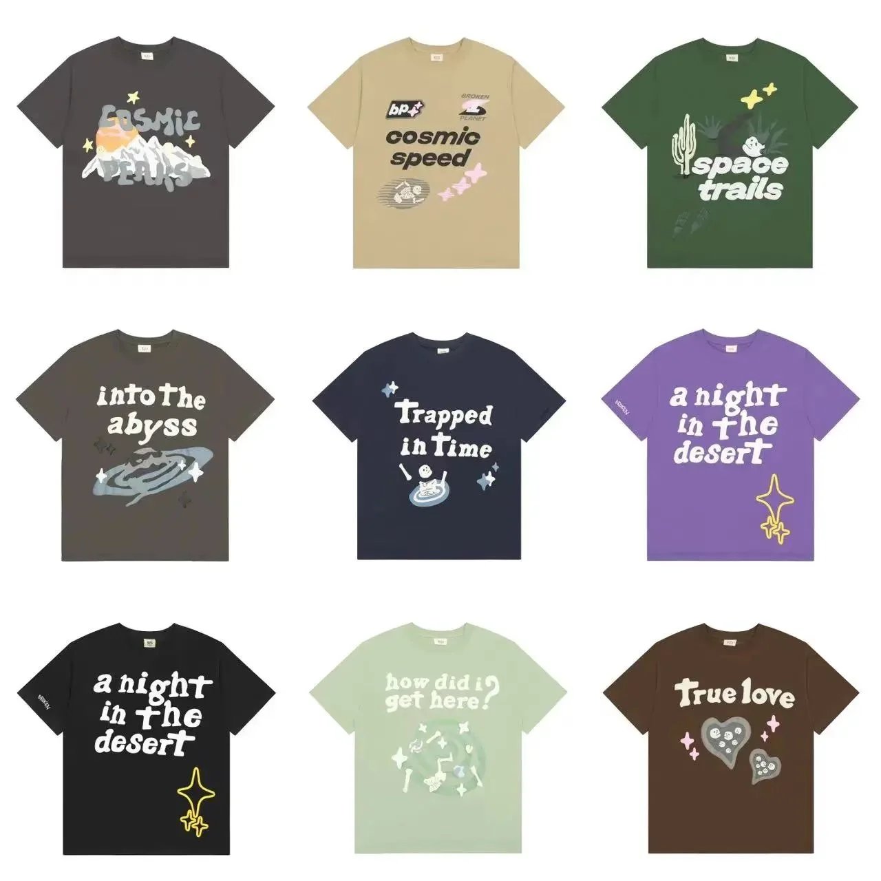 Cosmic Themed T-Shirts for Men and Women | Space Design Graphic Tees