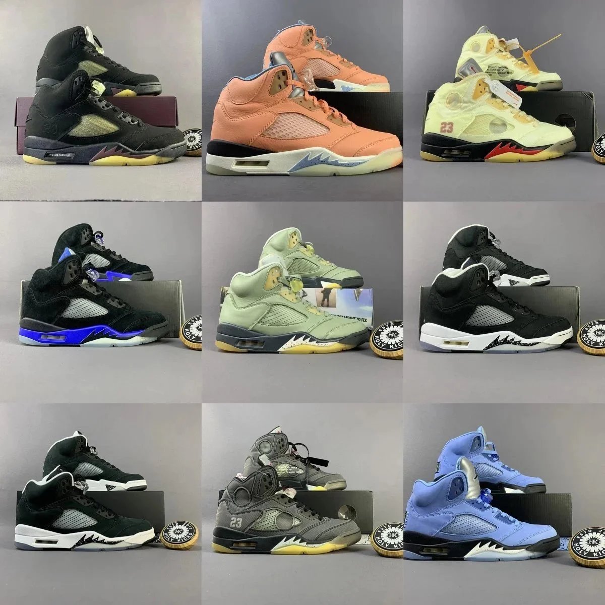 Air Jordan 5 Retro Shoes Men's Basketball Sneakers