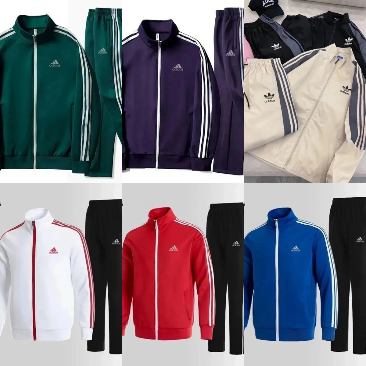 Adidas Classic Track Suit Set for Men and Women