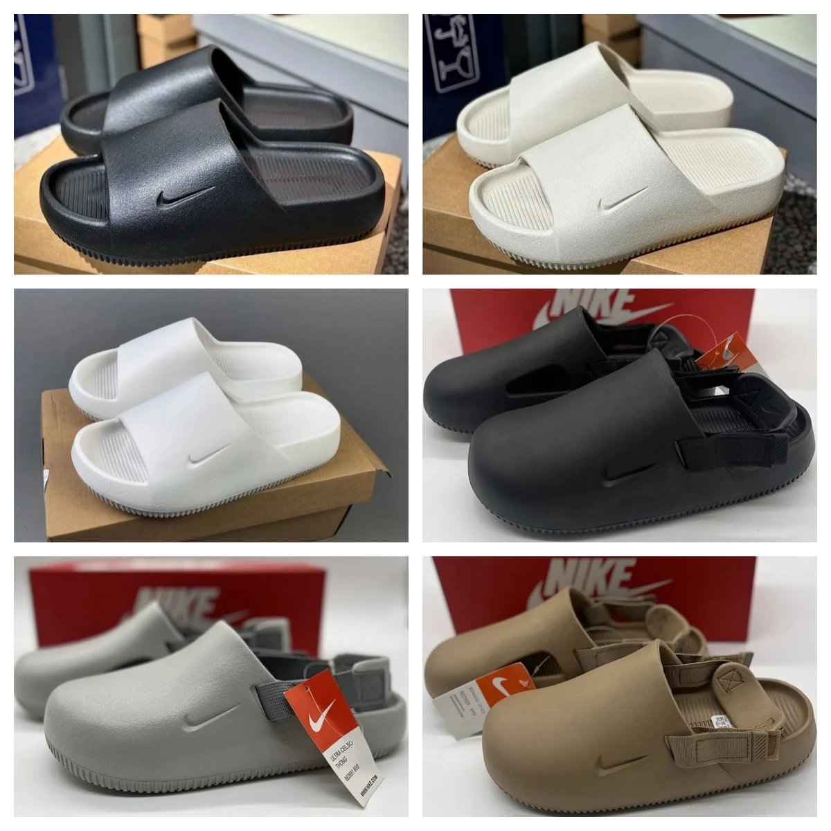Nike Kawa Slide Sandals for Men and Women - Comfortable Slip-On Shoes