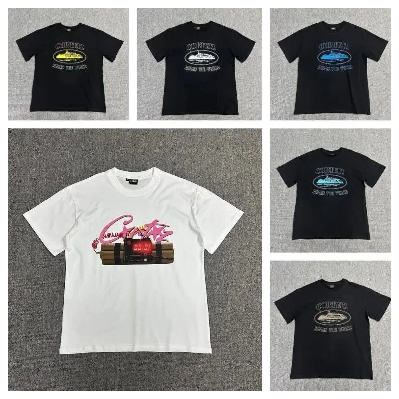 CULTURE T-Shirt with Bomb Design and Ship Graphics