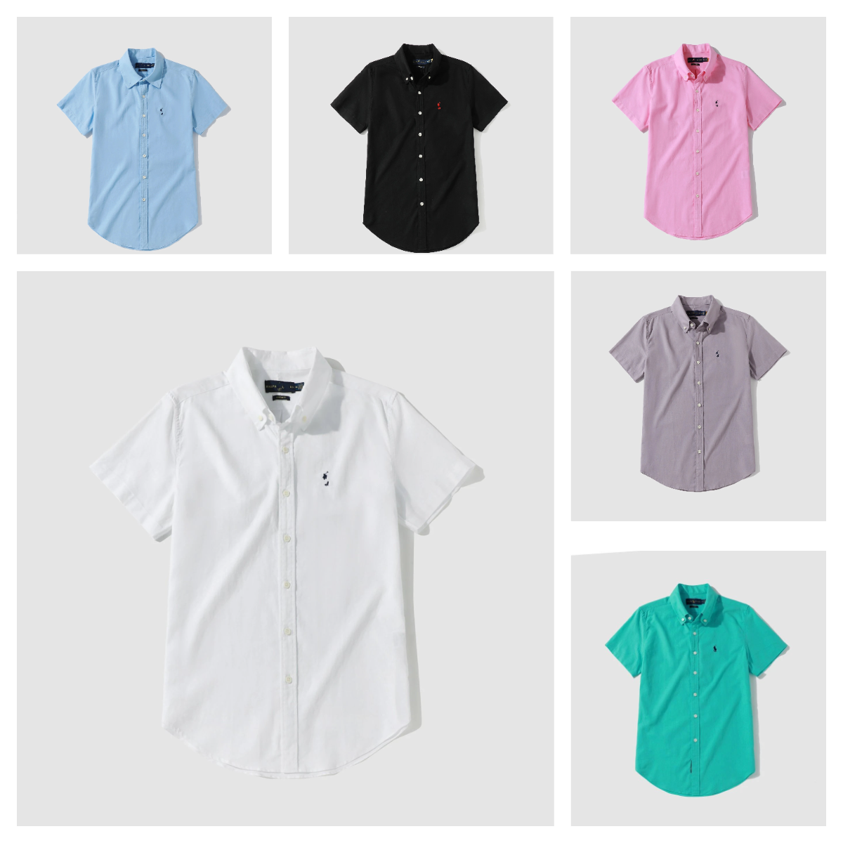 Polo Ralph Lauren Men's Short Sleeve Button Down Shirt
