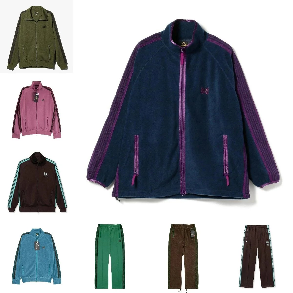 Butterfly Fleece Track Jacket for Women - Stylish & Comfortable Sportswear