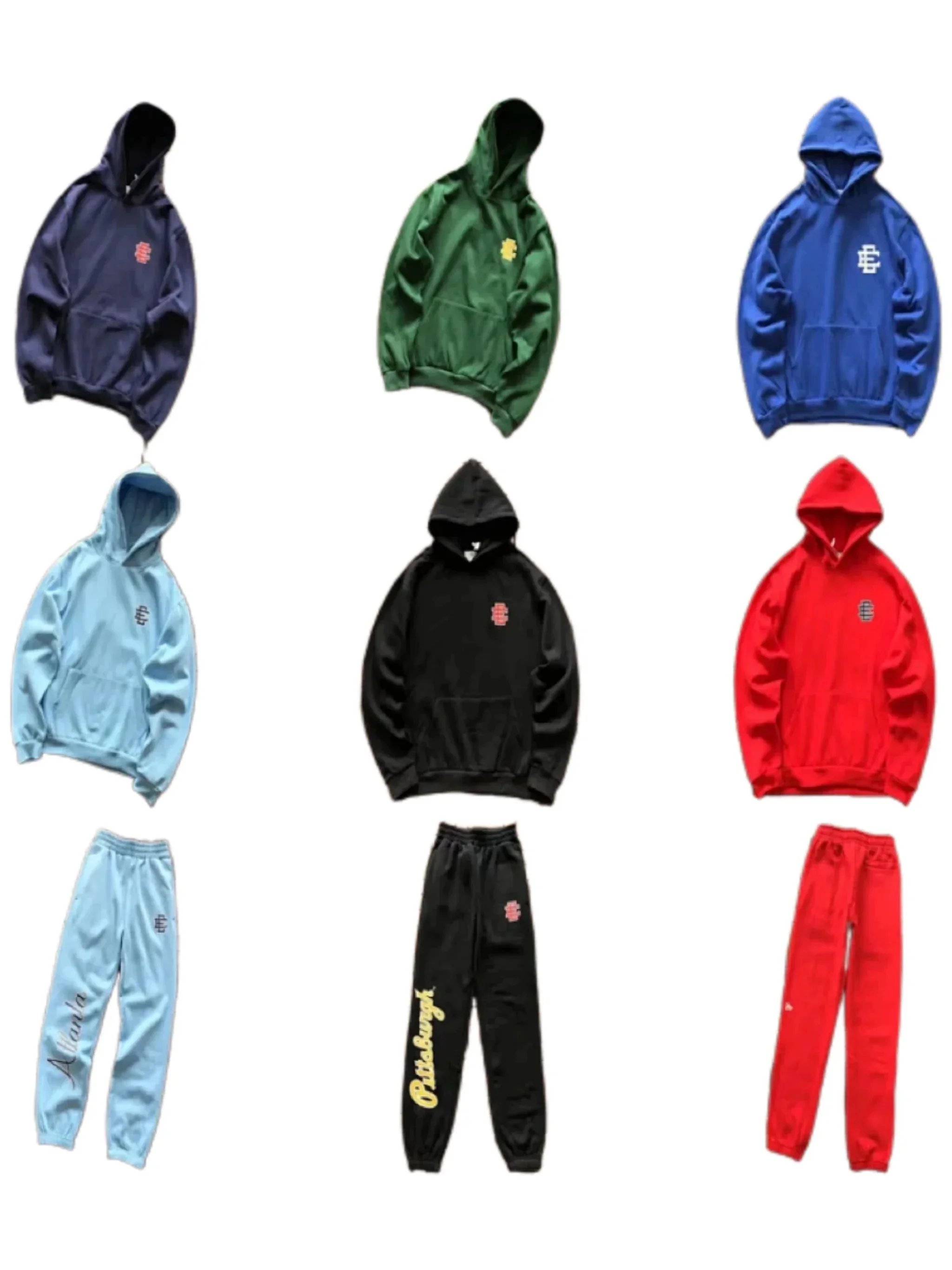 Premium Hoodie and Sweatpants Set for Men Women - Comfortable Casual Wear